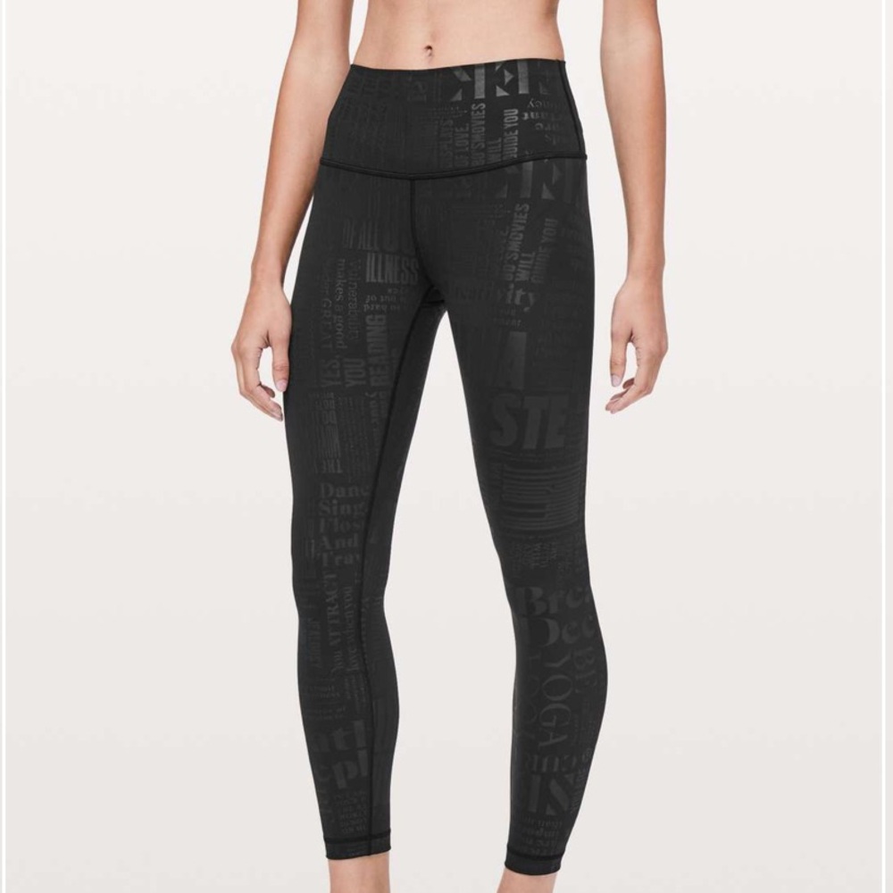Lululemon Wunder Under Hi-Rise 7/8 Tight *20th Anniversary Collection - Size 4
